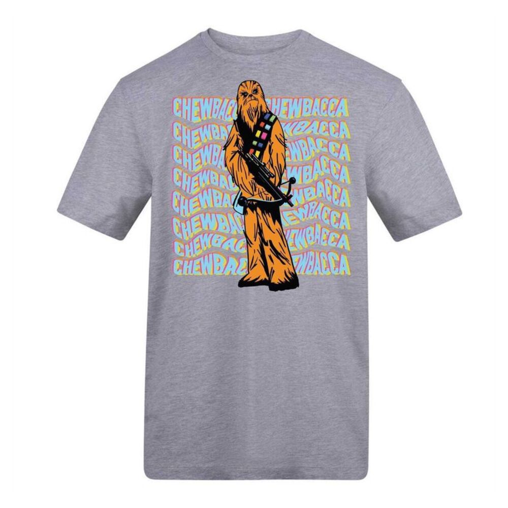 Star Wars Unisex Adult Chewbacca T-Shirt / Gray